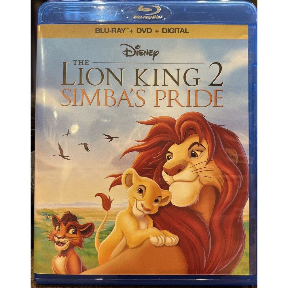 The Lion King 2: Simba's Pride Matthew Broderick James Earl Jones Blu-ray, 1998